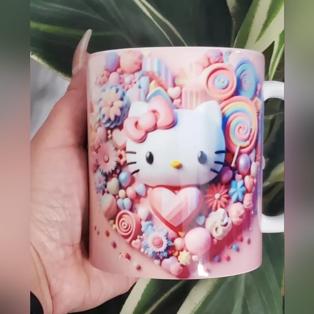 3D Hello Kitty Mug